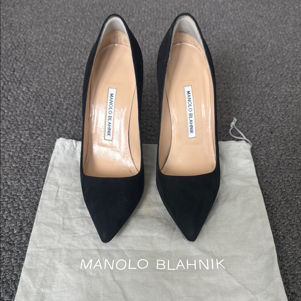 Manolo Blahnik Black Women's Shoes
